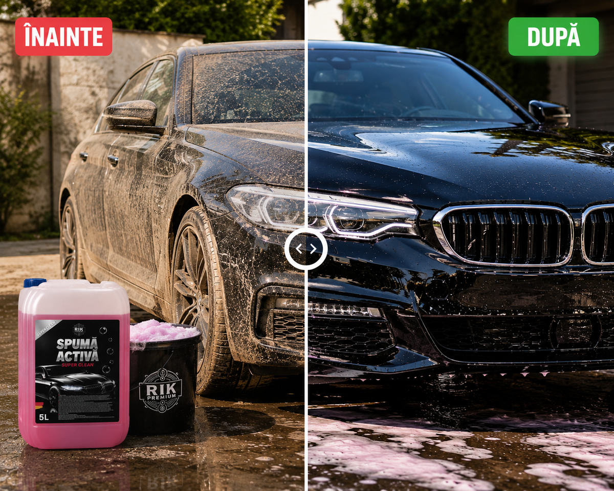 Spuma Activa Auto RIK Premium Super Clean 5L pentru Spalare Caroserie