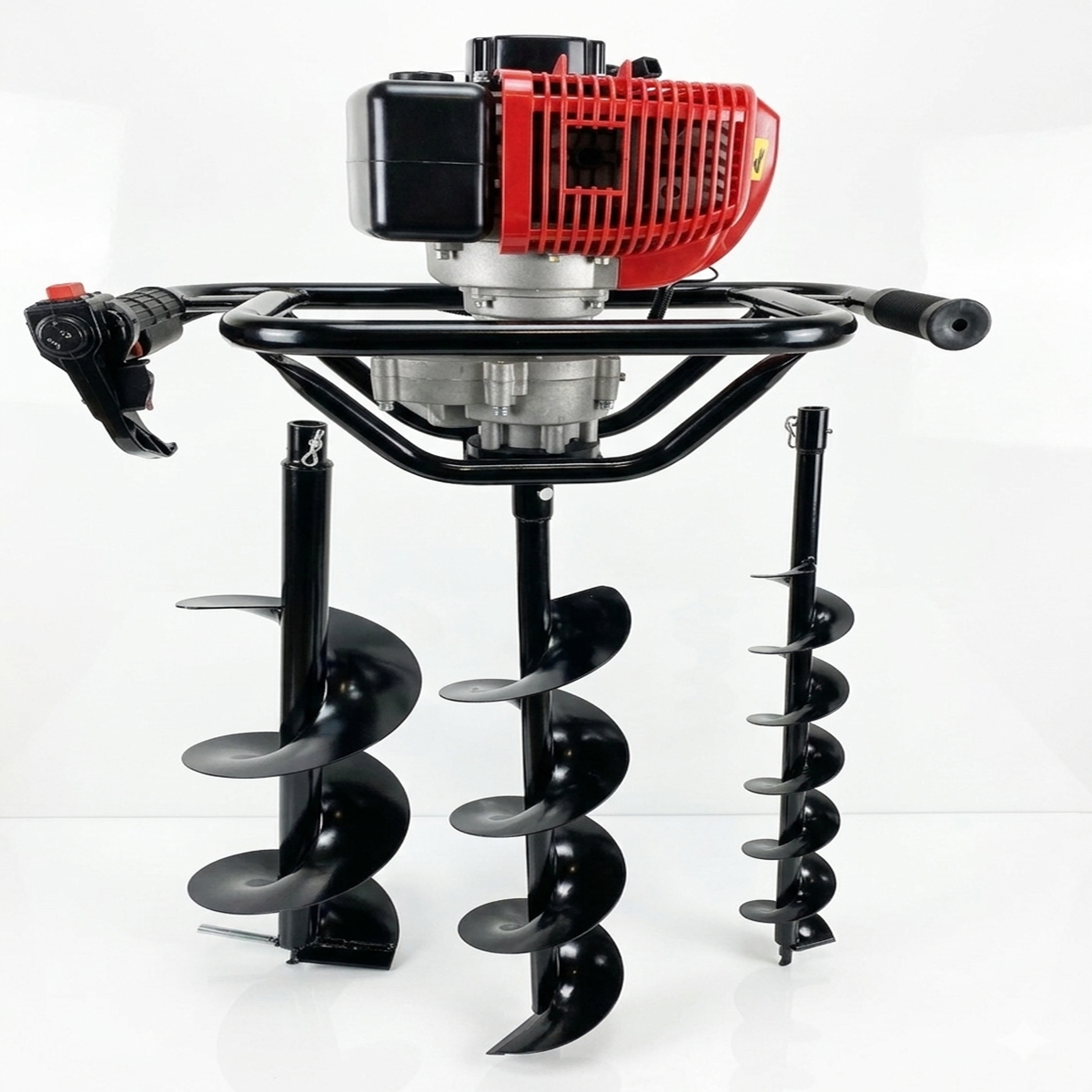 Motoburghiu Benzina 5.2 CP + 3 Burghie 10/15/20 cm