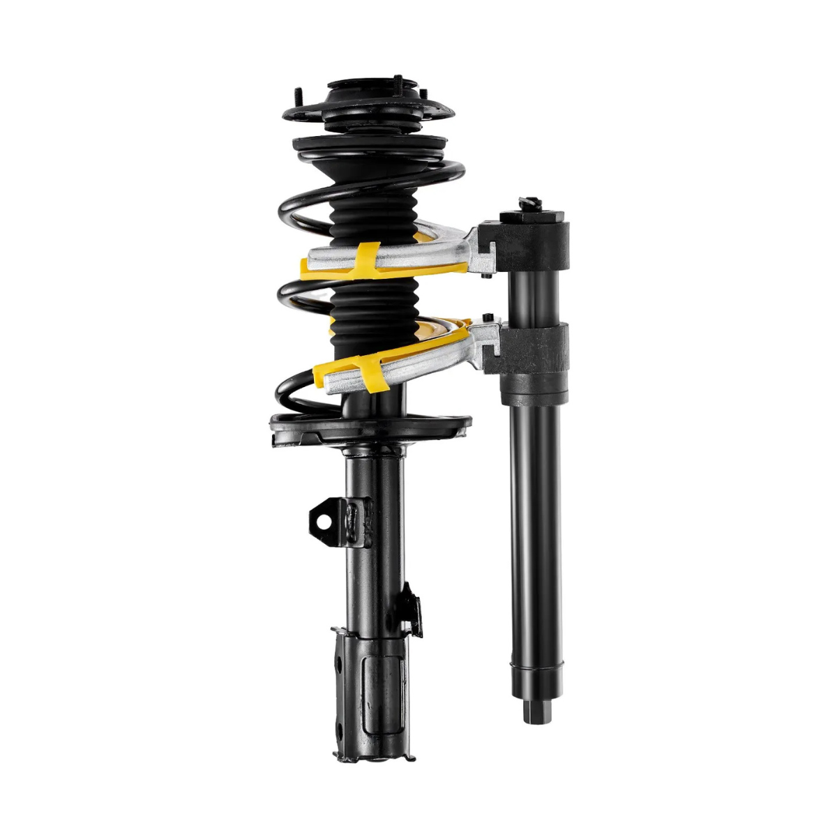 Set compresor cu arcuri VEVOR Strut, cu manson protector galben