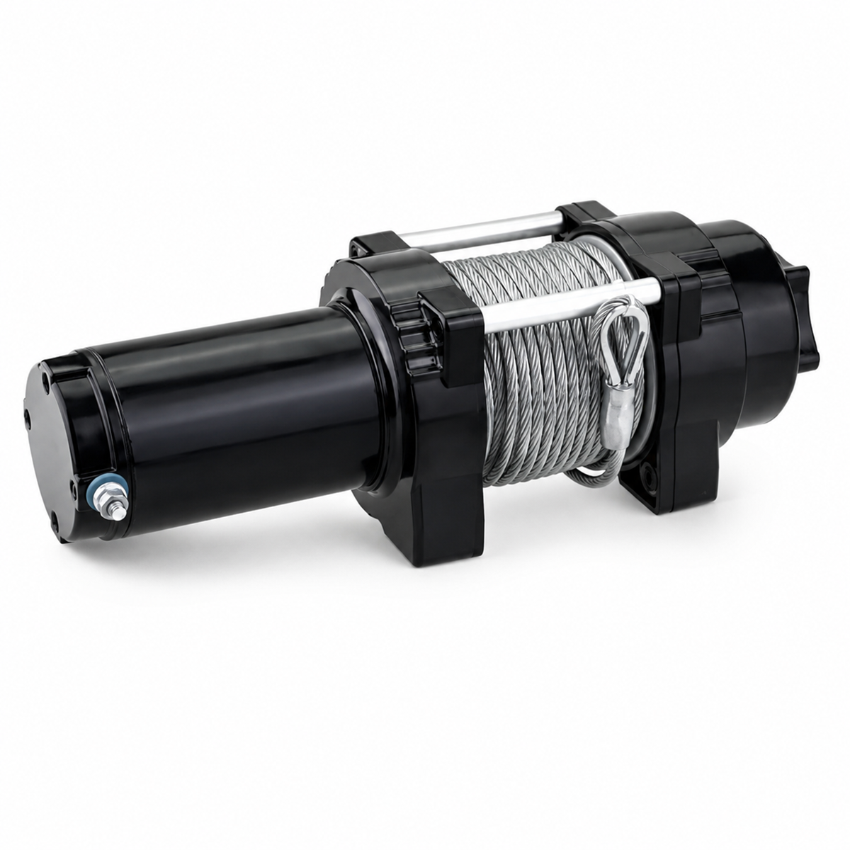 Troliu electric 12V, 2300 kg, cablu 15 m, placa montaj si telecomanda
