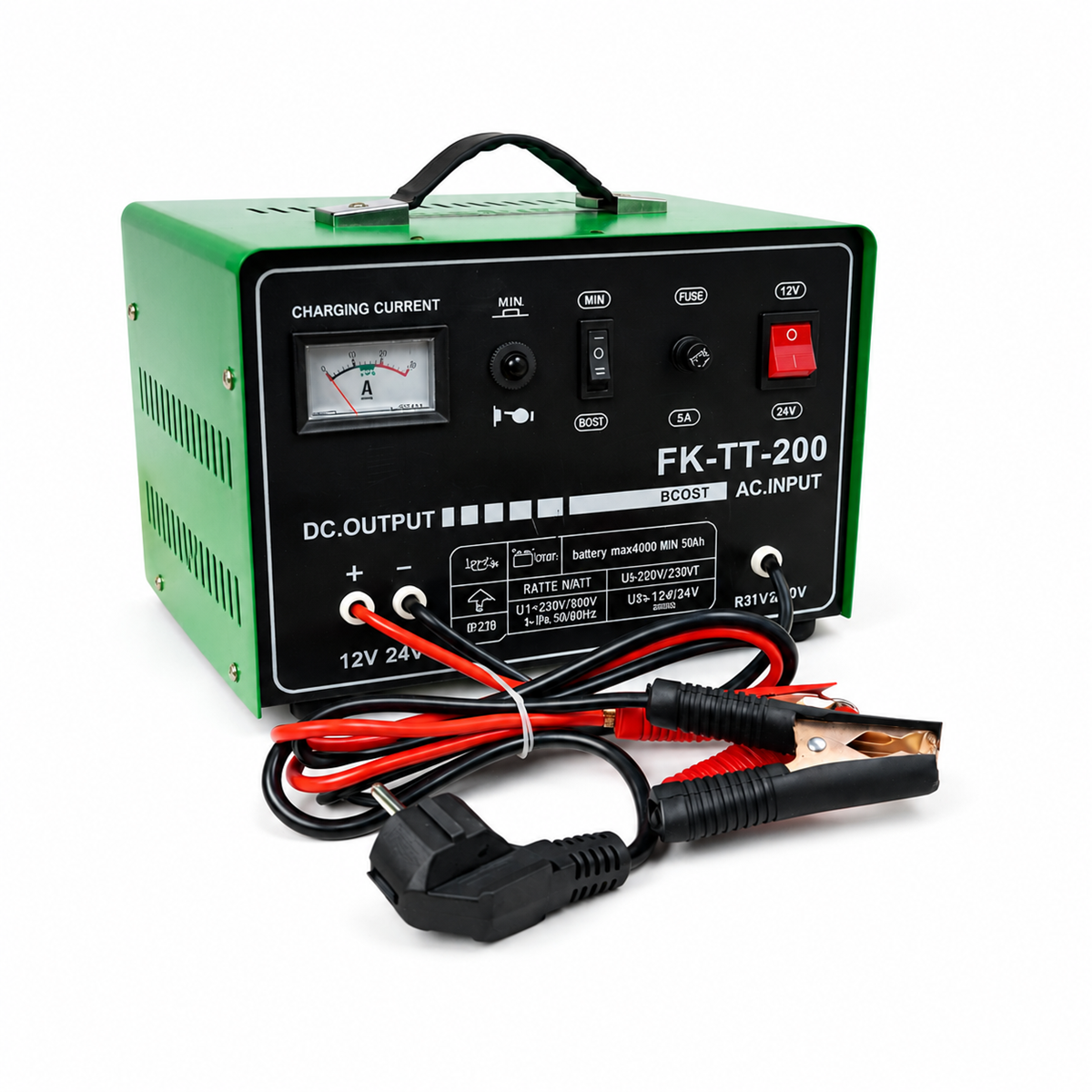 Redresor Auto Flinke BOOST, 12V/24V, Profesional, Pornire Asistata