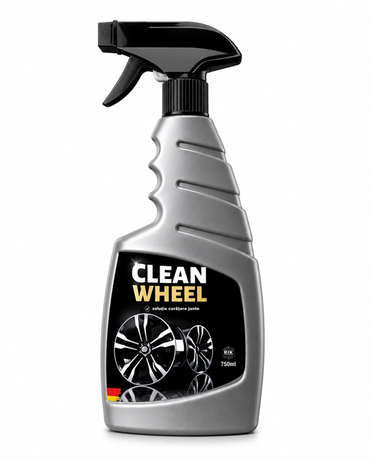 Solutie Curatare Jante RIK Premium Clean Wheel 750ml cu Pulverizator