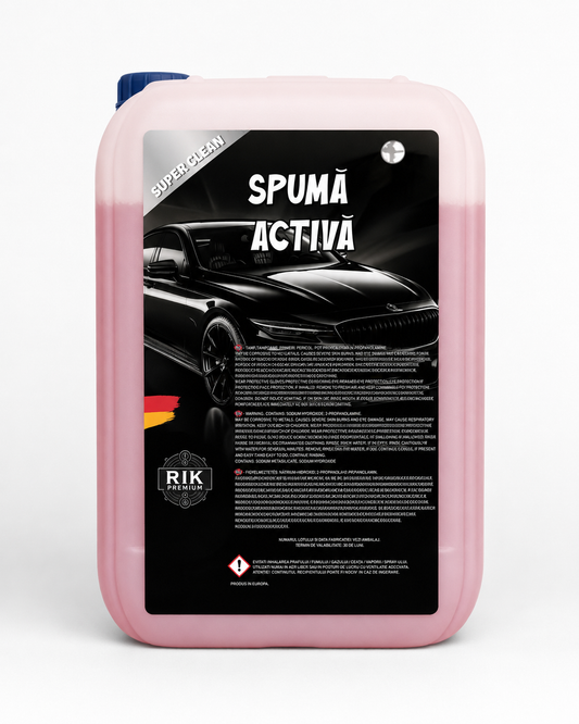 Spuma Activa Auto RIK Premium Super Clean 5L pentru Spalare Caroserie