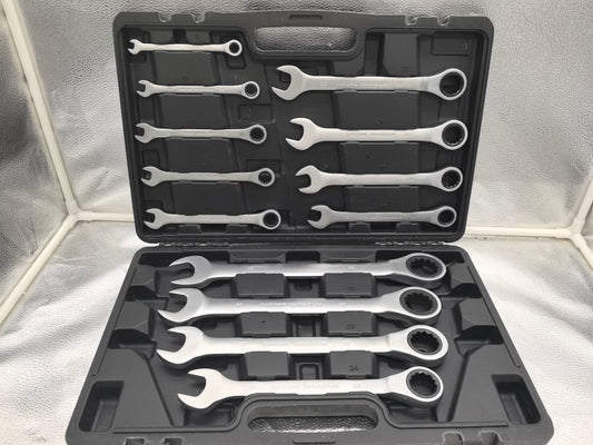 Set de chei Fischer Kraft- 13 piese, Cr-V, pentru aplicatii auto si mecanice