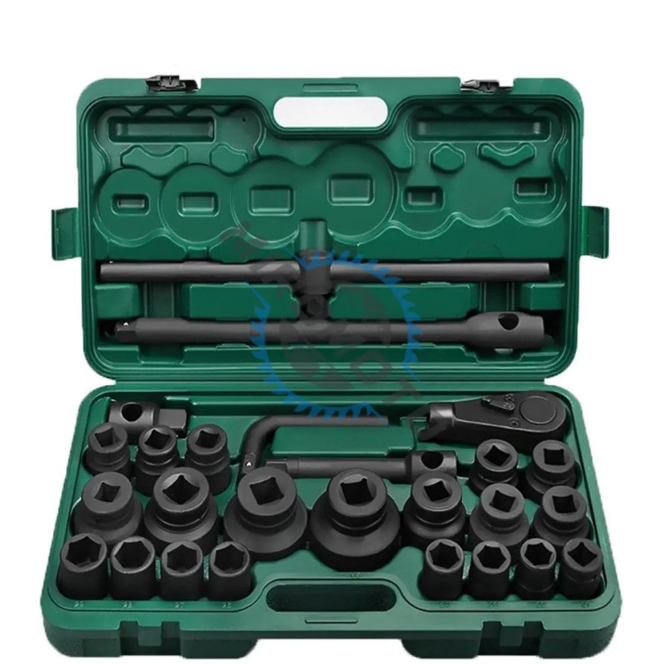 Trusa chei tubulare hexagonale forta, 26 piese 21-65 mm, 3/4 si 1 tol