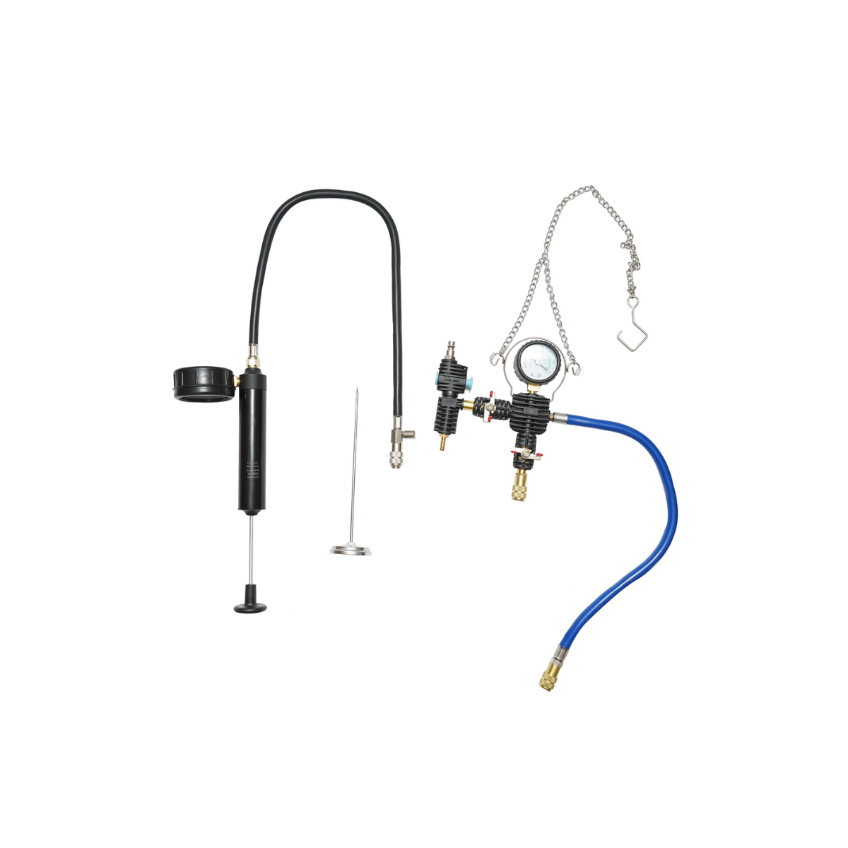 Kit testare presiune radiator, sistem de racire 28 piese