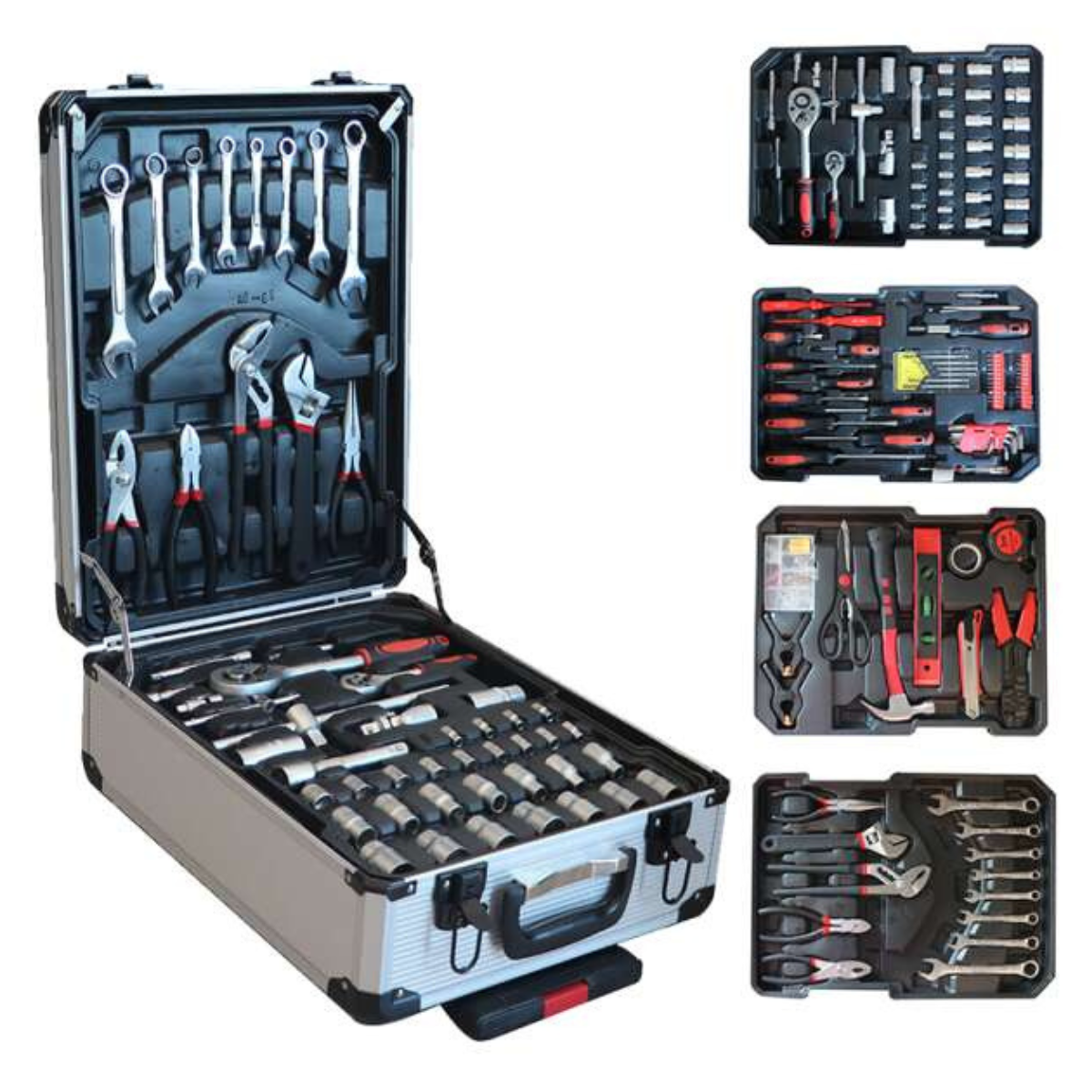 Set de scule 187 piese in valiza