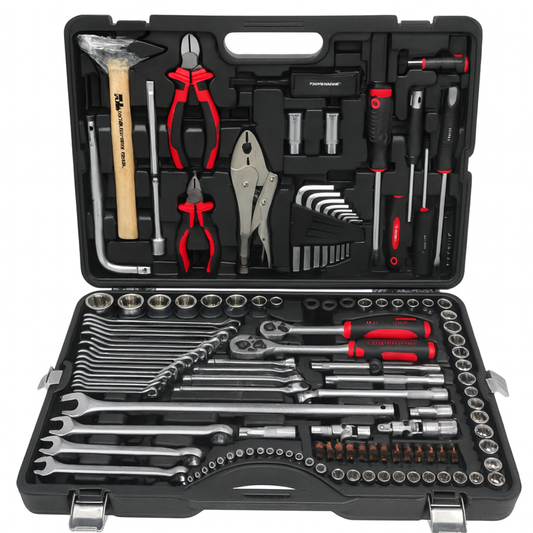 Trusa profesionala de scule Force Tools 1/2"+1/4" 142 piese