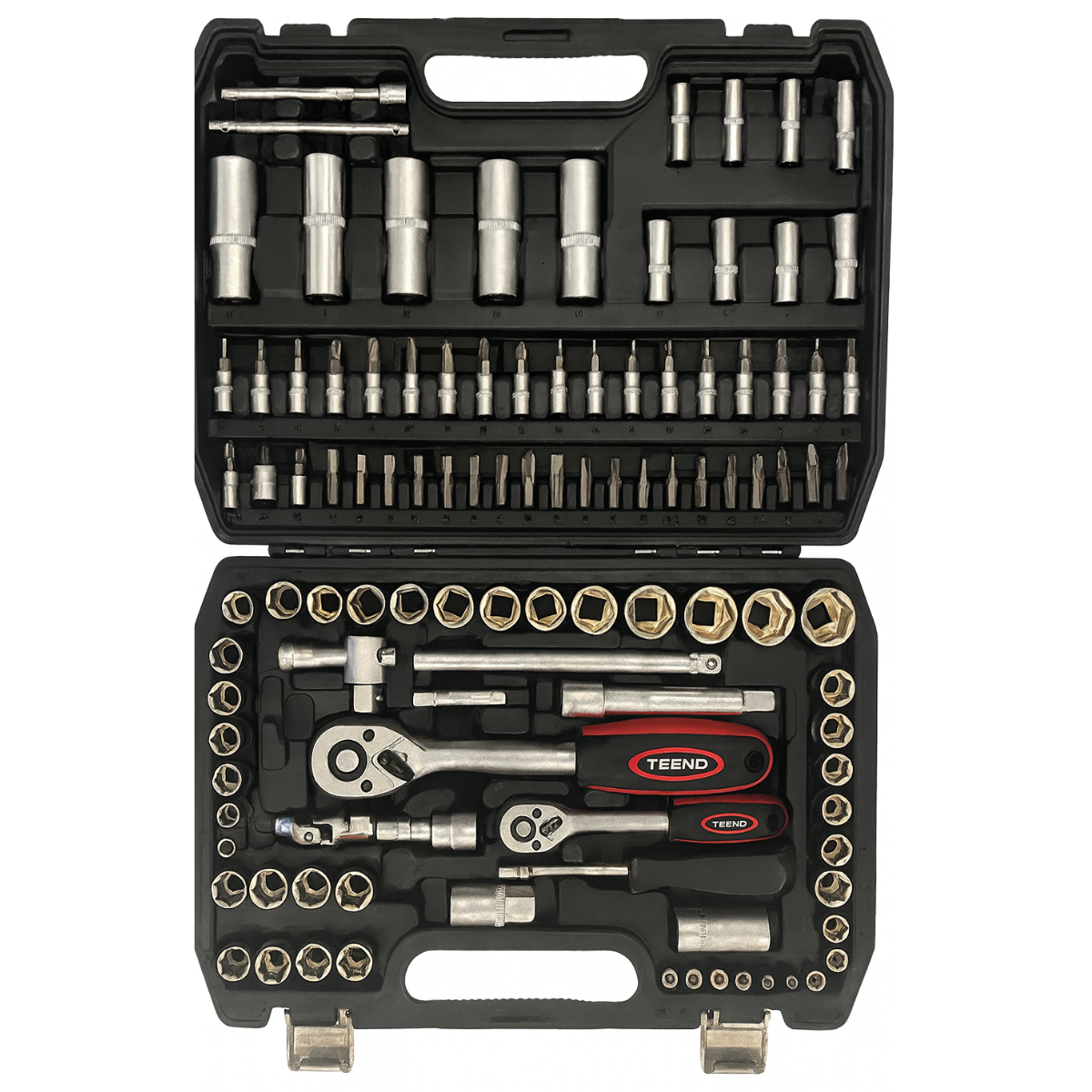 Trusa tubulare, negru 108 piese