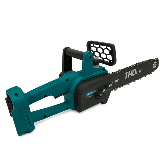 Fierastrau cu lant pe acumulator Tho cu 2 baterii de 48V